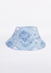 Cotton On Swim Bucket Hat - Dusk Blue tile Palm