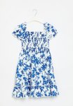 PoP Candy Floral Dress - Blue & White