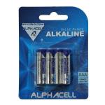 Alphacell Aaa 4PC Value Battery