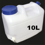 10L Drum – 2 Lids & Tap
