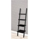 Leaning Ladder Shelf Blk