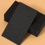 50PCS 5X9CM/1.97X3.54INCH Earring Display Card Earring Card Holder Blank Kraft Paper Tags Ear Studs Long Drop Card For Jewelry Packaging Diy