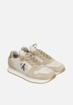 Calvin Klein Runner Sock Laceup Ny-lth - Eggshell Travertine