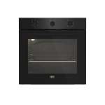 Defy 60CM Slimline Glass Eye-level Oven Black