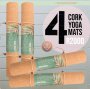 Cork Yoga Mat - The Festive Four