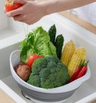 Collapsible Kitchen Strainer Basket