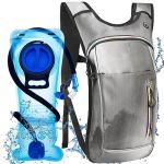 Cofurni Hydration Backpack With 2L Water Bladder Raves Water Backpack Lightweight Insulation Hydration Pack For Men And Women Su