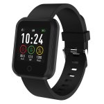 Volkano Active Tech Excel 2 Series Fitness Watch With Hrm - Black With Extra Red Strap