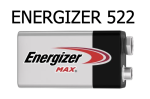 Energizer Max – 9V Battery – Single Card