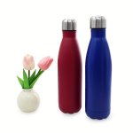 1PC 500ML Stainless Steel Water Bottles Double-walled Vacuum Insulated Leakproof Sports Bottle Portable For Travel & Outdoor The