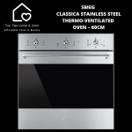 Smeg Classica Manual Thermo-ventilated Oven 60CM