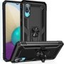 Tuff-Luv Rugged Case & Stand For Samsung Galaxy A02 Smartphone Black