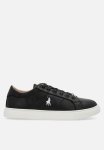 Polo Classic Leather Sneaker - Black