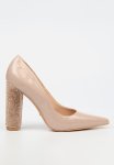 Criss 8 Block Heel Court - Natural