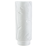 Delicious Monster White Cylinder Ceramic Vase 45 Cm