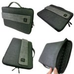 14.1-INCH Laptop Sleeve Black Orange SL-160920-14