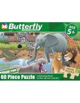 A4 At The Kruger Park Wooden Puzzle 60-PIECE Set