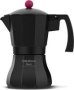 Mellerware Taurus 9-CUP Coffee Maker - Black Moments 9 Aluminium Black