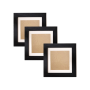 3 Photo Frames Decorative Picture Frames Without PHOTOS-23CMX23CMX1.5CM