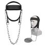 Neoprene Padded Adjustable Head Harness With Chain For Weight Lifting