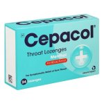 Cepacol Lozenges 24 Menthol
