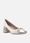 Nine West Behna Heel - Cream