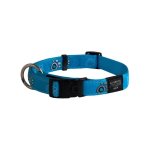Rogz Fancy Dress Dog Collars - Armed Response X Large Turquoise Paw