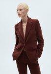 Blazer Velveton - Dark Red