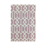 Printed Polycotton Duvet Cover Set Queen Pink Patterned