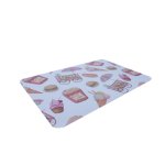 6PC Plastic Pop Corn- Ice Cream Design Placemat SGN1549