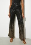 Ombre Sequin Straight Leg - Black & Gold Ombre