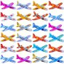 30PCS Glider Planes Bulk Airplane Gliders Toy Paper Airplane Toys Set For Birthday Party Favor Goodie Bag Stuffers Classroom Prizes