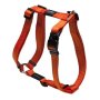 Rogz Utility Large 20mm Fanbelt Dog H-harness Orange Reflective