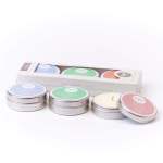 Moisturising Aromatherapy Candles Travel-lite Gift Set - Gift Set 1: Harmony Rejuvenation Positivity