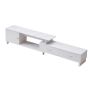 Adjustable Plasma Tv Stand - White