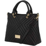 PIERRE CARDIN Nandi Quilt Grab Crossbody Black