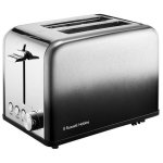 Russell Hobbs Black Ombre 2 Slice Toaster Rhombt