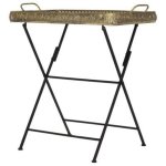Gold And Black Butlers Table