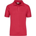 Mens Santorini Golf Shirt Red