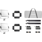 GODOX Litemons Bi-colour LED Light Panel 2-LIGHT Kit LP600BIKIT