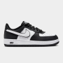 Nike Kids Air Force 1 Black/white Sneaker