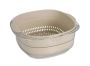 Double Layer Fruit Washing Strainer With Detachable Colander