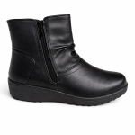 Ladies Classic Rouge Ankle Boot Blk - 8 Black
