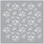 Stencil Petite Blossom