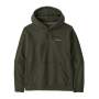 Mens Boardshort Logo Uprisal Hoody - Rusty Red / XXL