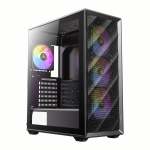 Antec AX85 Atx Argb Mid-tower Gaming Chassis - Black