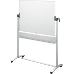 Nobo Mobile Magnetic Whiteboard Horizontal Pivot 1200 X 900MM – 1901029