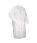 Non-woven Lab Coat - White 104CM 157CM