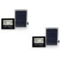 50W LED Solar Flood Light - Pack Of 2