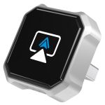 4 In 1 Wireless Carplay Adapter - 2026 Upgraded Screen Mirroring Adapter For Apple Carplay & Android Auto & Airplay & Mirrorlink